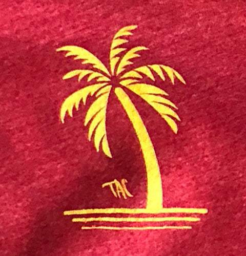 No Worries Brah Tshirt Red Heather